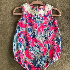 Lilly Pulitzer Baby Romper